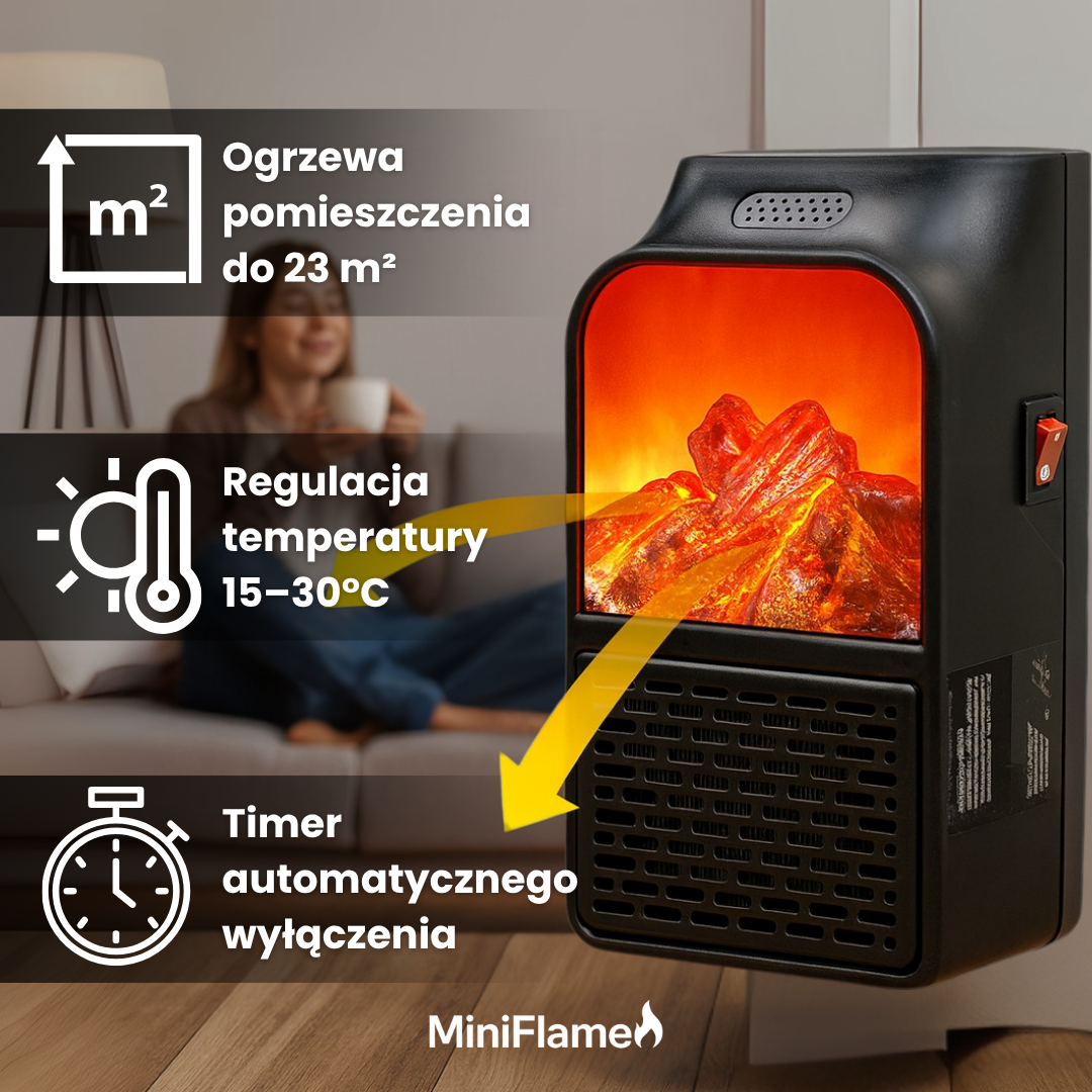 Grzejnik elektryczny MiniFlame™