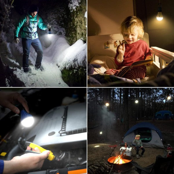 Światła na sznurku zasilane bateriami | HALOGLO