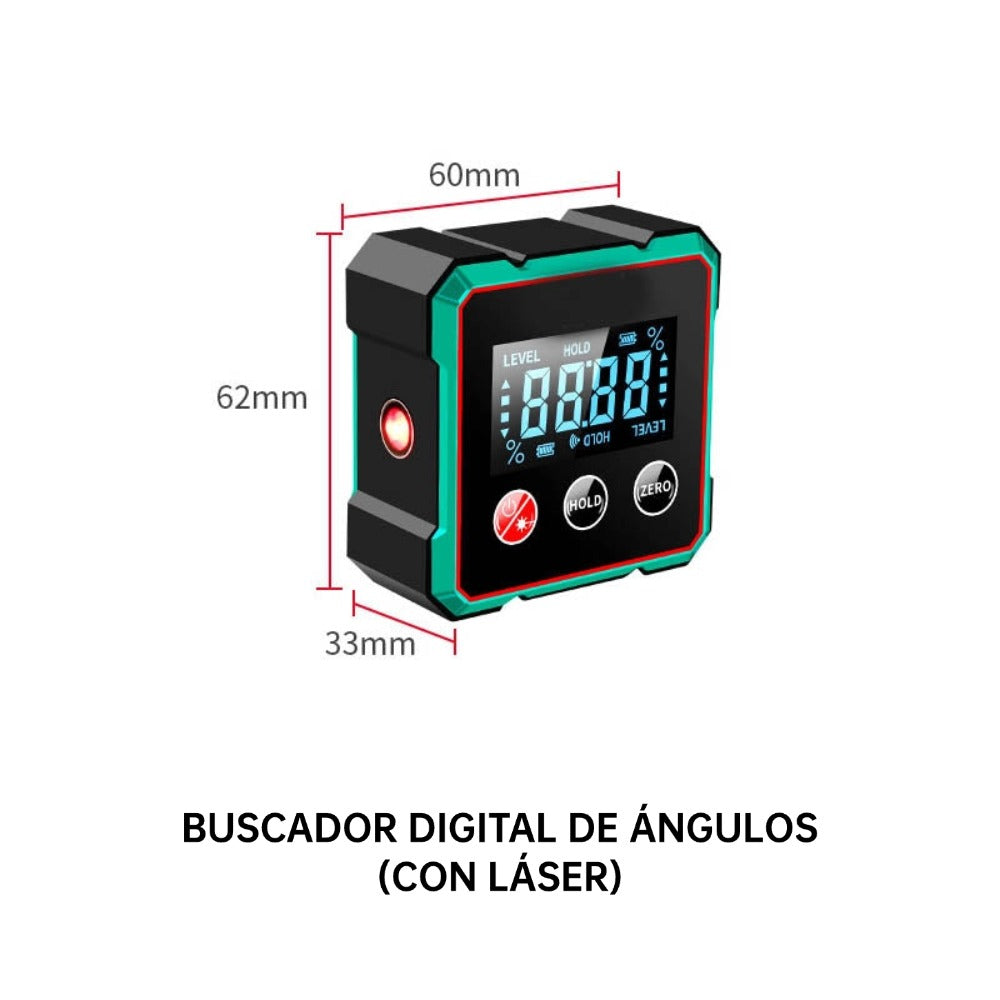 Transportador digital magnético con láser electrónico