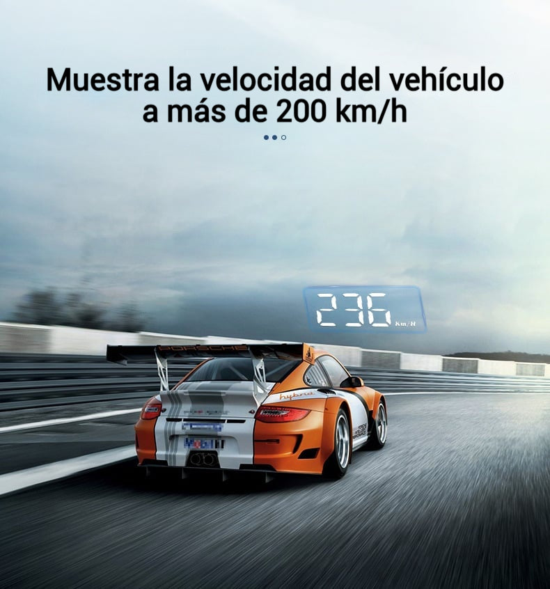 OBD2 HUD Car Head Up Display Proyector Velocímetro