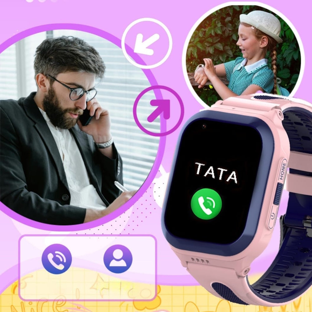 Smartwatch Dla Dzieci KT24s Zegarek Telefon GPS Sms Rozmowy MP3 Wibracja Z Grami