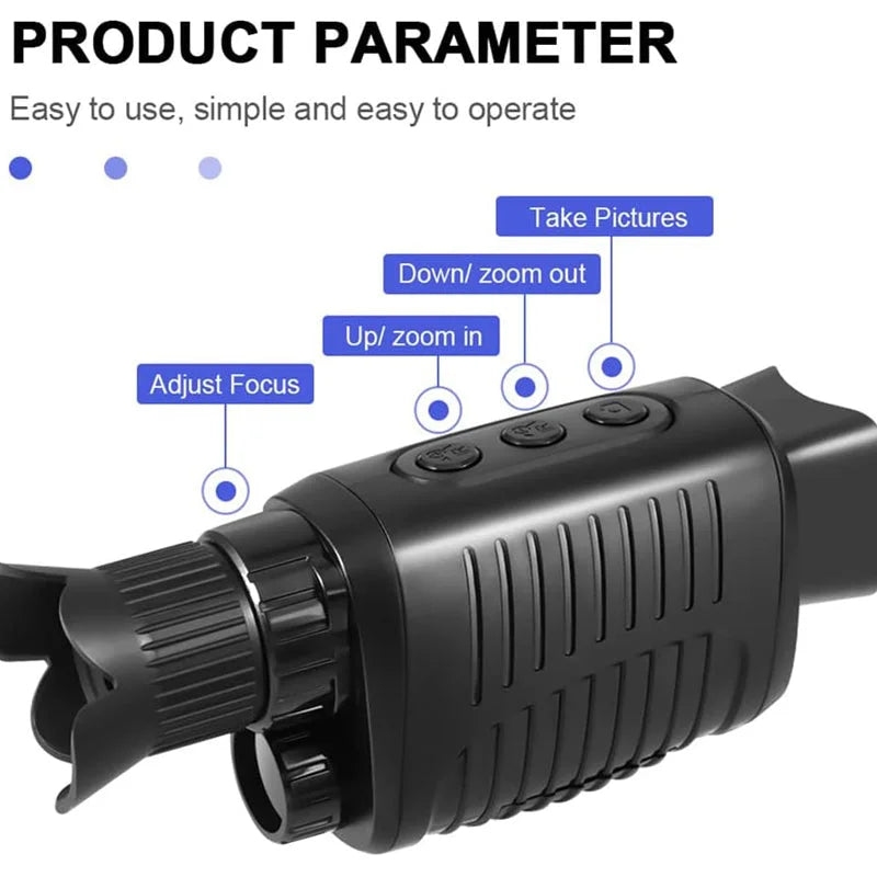 Zewnętrzna kamera HD z noktowizorem na podczerwień
